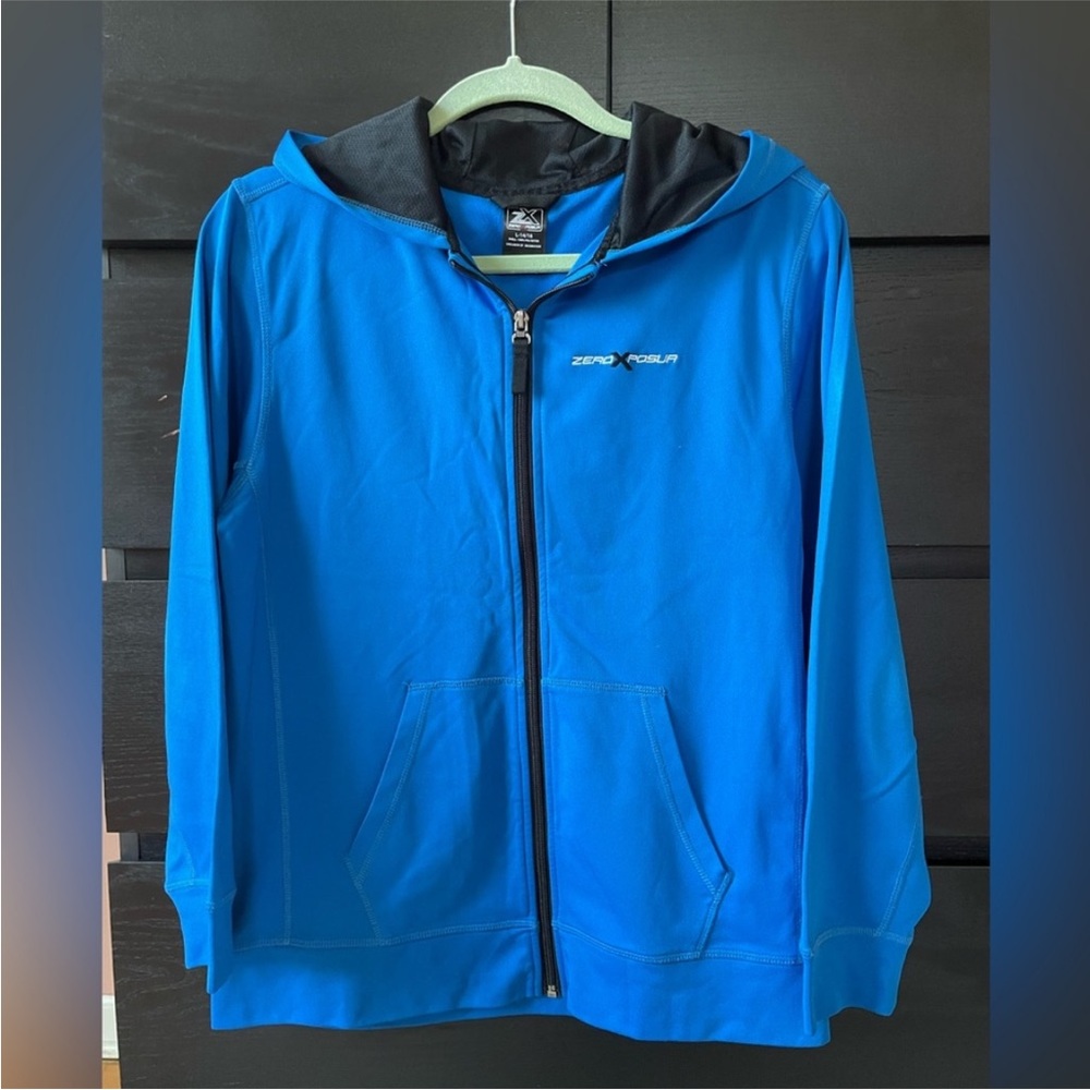 ZeroXposur Boys Size 14  full zip hoodie